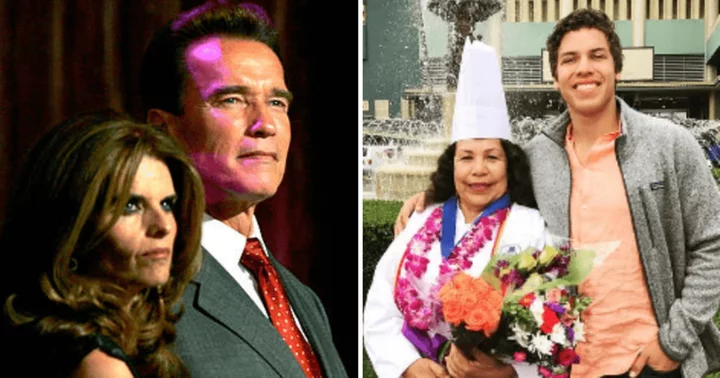 Photos show Maria Shriver attended christening of Arnold Schwarzenegger's love child Joseph Baena