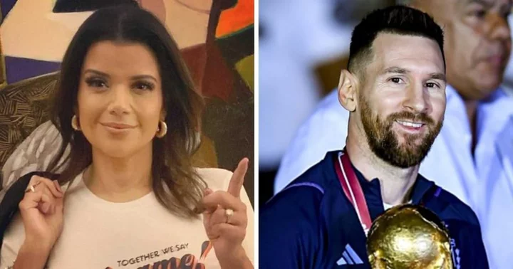 Fans swoon over Ana Navarro as she sports Lionel Messi's Inter Miami jersey while promoting his docuseries 'Messi Meets America'