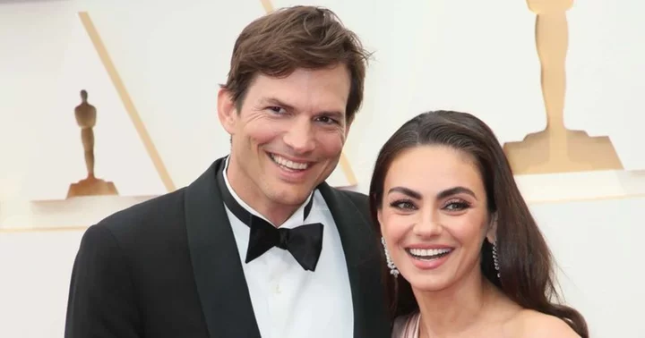 How tall is Ashton Kutcher? Actor's wife Mila Kunis jokes they have 'ladders everywhere' at home