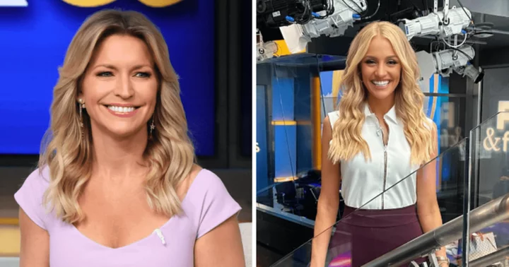 Carley Shimkus takes over 'Fox & Friends' as Ainsley Earhardt goes to Iowa to host 'Breakfast with Friends'