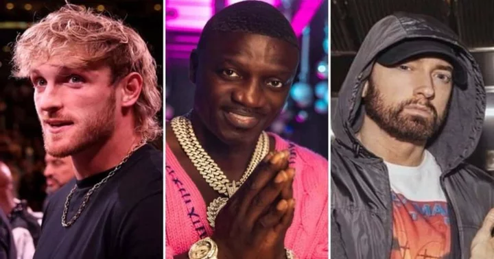 Logan Paul willing to give PRIME equity to Akon if he 'gets Eminem' on 'Impaulsive' podcast, singer says 'going to reach out to him'