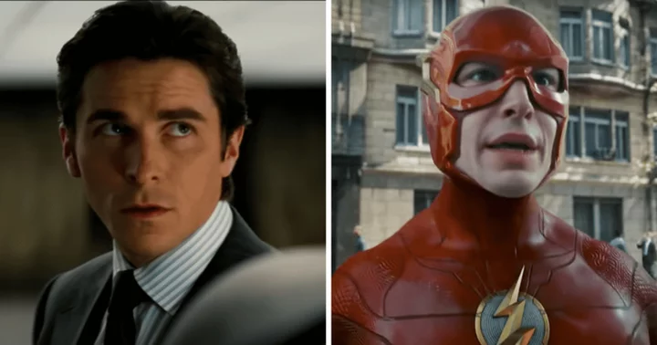 Why is Christian Bale’s Batman excluded from Ezra Miller’s ‘The Flash’? Michael Keaton and Ben Affleck's Batman trumps 'The Dark Knight'