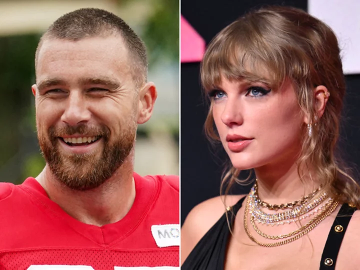 Travis Kelce talked Taylor Swift on his podcast