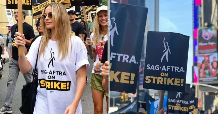 Barbie on picket line: Margot Robbie joins SAG-AFTRA strike as protest approaches its second month