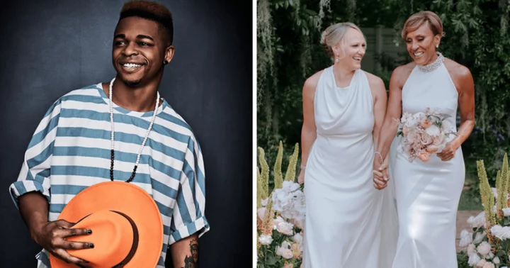 'GMA' host Robin Roberts’ nephew Jeremiah shares unseen pics from aunt's ‘magical’ wedding featuring renowned Hollywood director