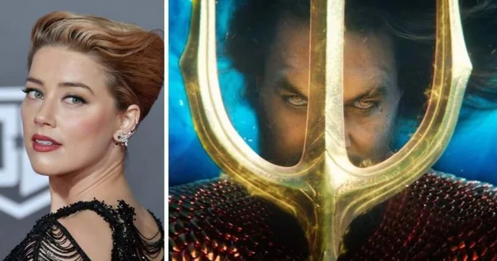 Fans ecstatic over Amber Heard's reduced 'Aquaman 2' screen time as actress 'only comes out once' in new trailer