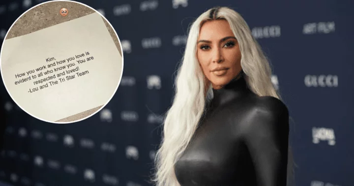 'She thrives on drama': Kim Kardashian slammed over love letter she received from Britney Spears' former 'evil manager' Lou Taylor