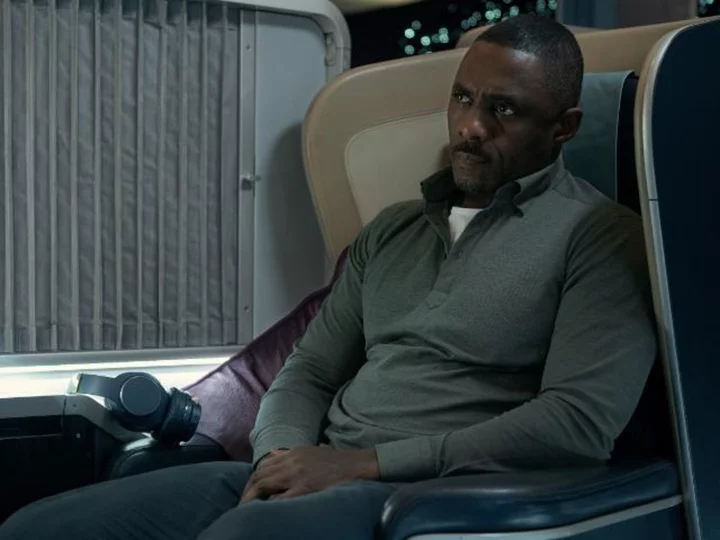 Idris Elba boards an ill-fated flight in the real-time thriller 'Hijack'