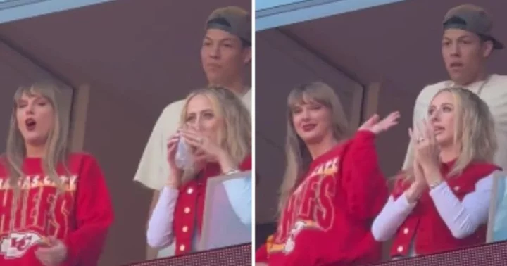 All the best Jackson Mahomes memes as Taylor Swift fans scream 'stay away!'