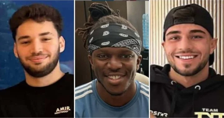 Adin Ross, KSI and Tommy Fury go shirtless on livestream, baffled fans ask 'Tf going on over there'