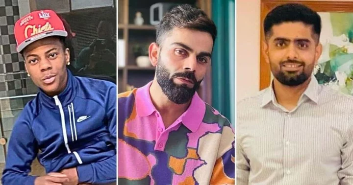 IShowSpeed dubs Virat Kohli 'GOAT' in Babar Azam's recent social media post, fans call Indian batsman 'real king of cricket'