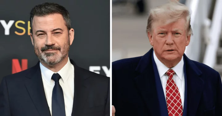 Jimmy Kimmel rips into Donald Trump for making Hamas attack on Israel 'about himself'
