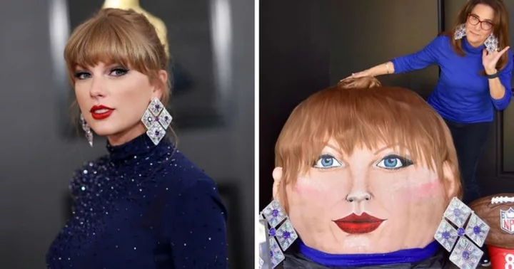 Taylor Swift news diary: Ohio woman designs 399-pound pumpkin inspired by pop star's 2023 Grammys red carpet look