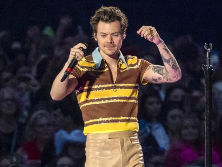 Here we go again: Harry Styles hit in eye with object while performing on stage at Vienna concert