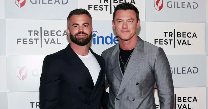 Who is Luke Evans' boyfriend? Hunky graphic designer and actor attend 'Our Son' premiere at Tribeca Festival