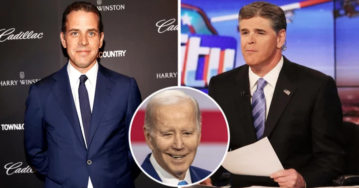 Hunter Biden slammed as Fox News anchor Sean Hannity shares report on president's son suing IRS for 'embarrassing' him