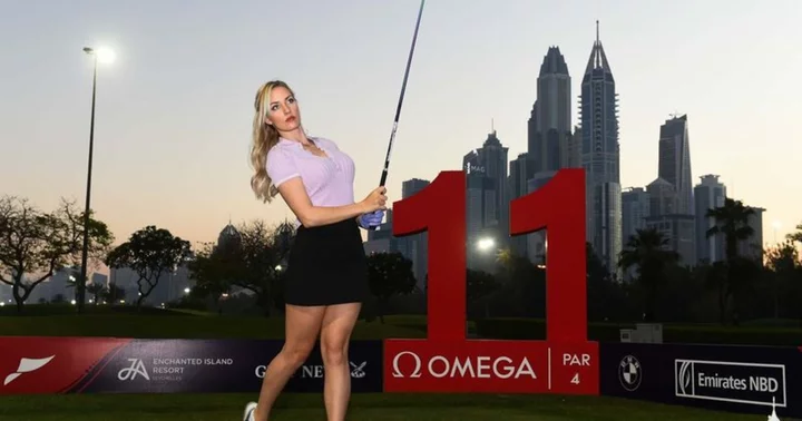 Paige Spiranac pokes fun at herself while flaunting her haircut: 'No one knows I even have a face'