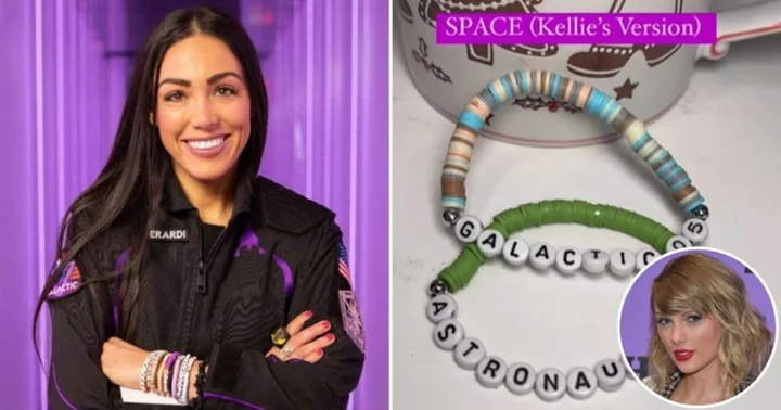 Space Swifties unite: Astronaut Kellie Gerardi hopes she can give Taylor Swift friendship bracelet she brought on her space mission