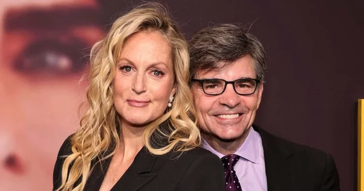 ‘GMA’ host George Stephanopoulos’ wife Ali Wentworth spotted with huge net in shallow waters, fans ask 'picking up dinner?'