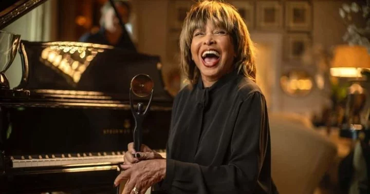 ‘Keep on rocking’: Tina Turner beamed as she received Rock and Roll Hall of Fame trophy in final public appearance