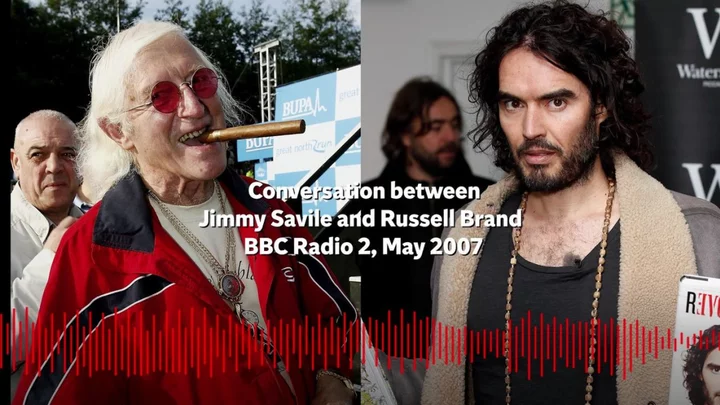 Russell Brand's interview with Jimmy Savile resurfaces following The Reckoning