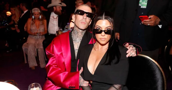 Kourtney Kardashian's surprise pregnancy announcement at Travis Barker's concert trolled as publicity stunt: ‘How did he not know’