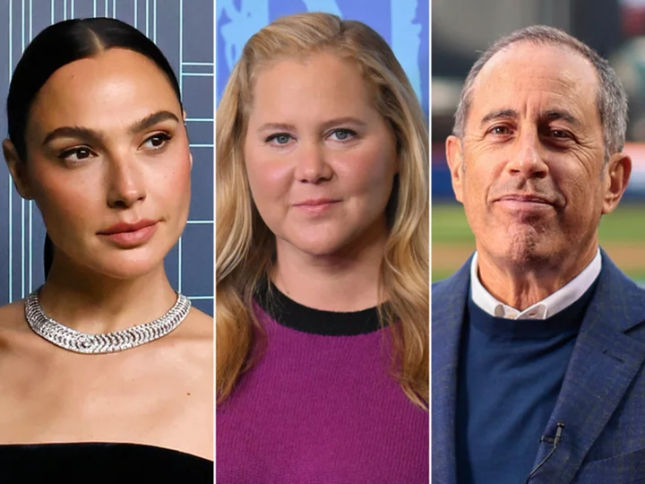 Gal Gadot, Amy Schumer and Jerry Seinfeld among more than 700 entertainment leaders voicing support for Israel in open letter