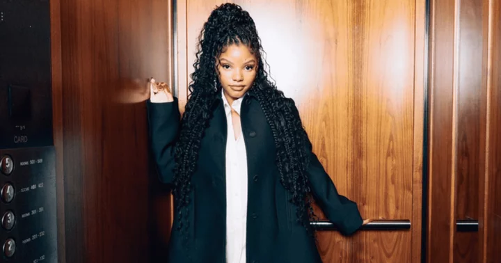 Internet abuzz with rumors about Halle Bailey's 'baby bump' after her Gucci show appearance in Italy