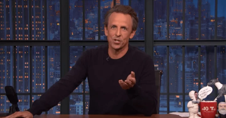 Seth Meyers awes fans with 'breathless' segment on 5 months' worth of headlines during 'Late Night' return