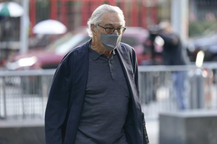 Robert De Niro attends closing arguments in civil trial over claims by ex-VP, personal assistant