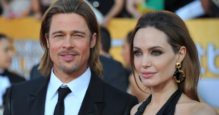When Angelina Jolie revealed filming intimate scene with Brad Pitt in 'By The Sea' was 'strangest thing'