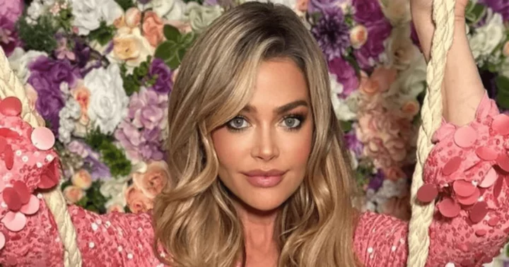 'RHOBH' star Denise Richards joins Barbie trend in steamy pink outfit and new hairdo