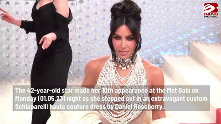 Kim Kardashian mocks her own Met Gala outfit with hilarious TikTok