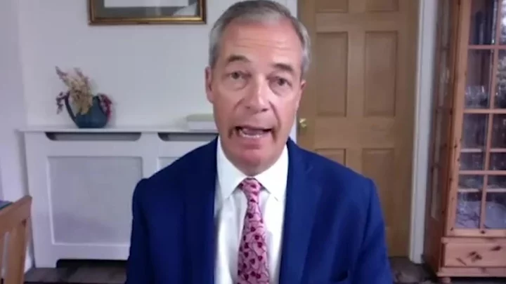Andrew Tate welcomes Nigel Farage to the 'club' after being 'forced out of the UK'