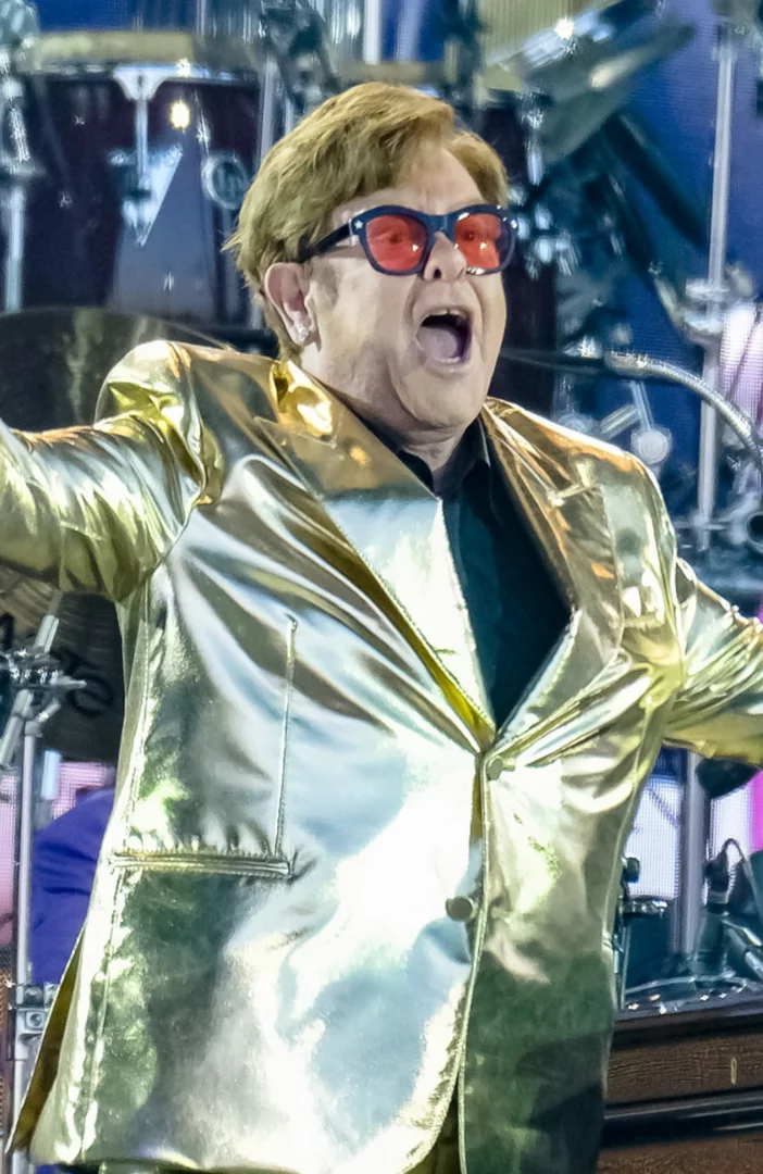Sir Elton John hails 'loyal fans' as he performs final UK gig at Glastonbury
