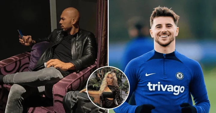 Andrew Tate claims Mason Mount will soon be 'accused of human trafficking' amid Orla Sloan scandal