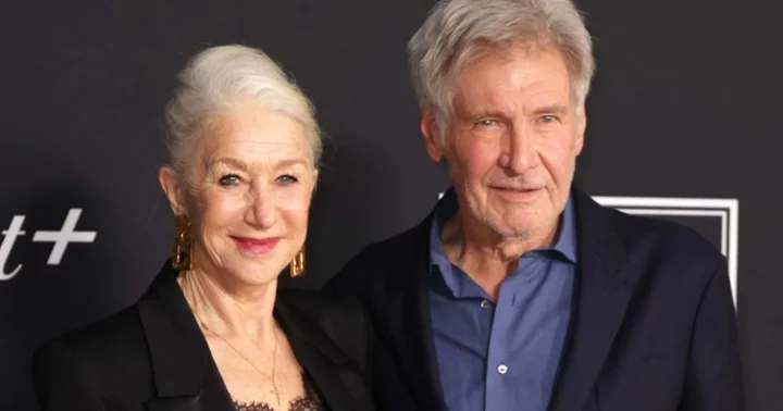 'I love him': Helen Mirren calls '1923' co-star Harrison Ford a 'God-given movie star' and 'geezer'