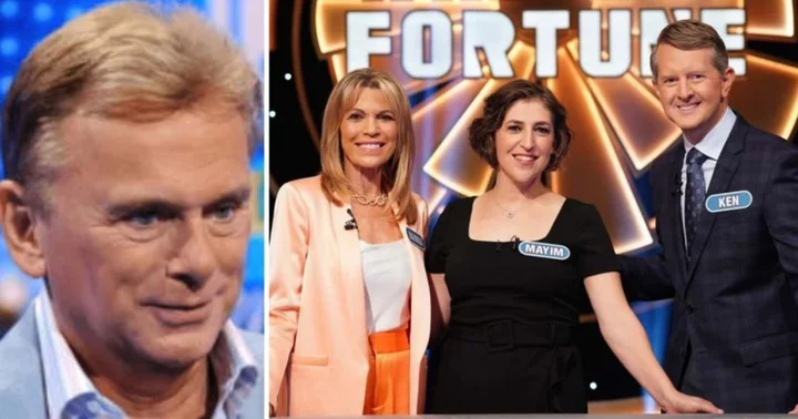 'Wheel of Fortune': Pat Sajak asks Mayim Bialik and Ken Jennings to 'pay attention' as Vanna White aces the game