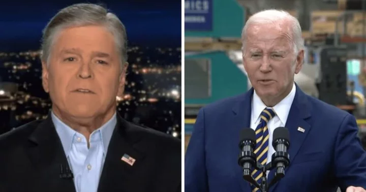 Internet slams POTUS as Sean Hannity sparks debate on GOP's move to officialize Biden impeachment inquiry