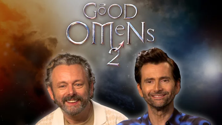 'Good Omens' stars Michael Sheen and David Tennant on why humans are worth saving