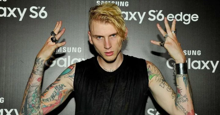 'This is a bad look': Machine Gun Kelly hailed for showing 'compassion' as he defends aggressive fan who stormed stage in Ohio