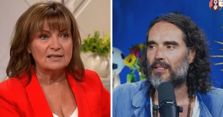 'Uncomfortable to watch now': Anchor Lorraine Kelly recalls Russell Brand calling her a 'slut' on TV