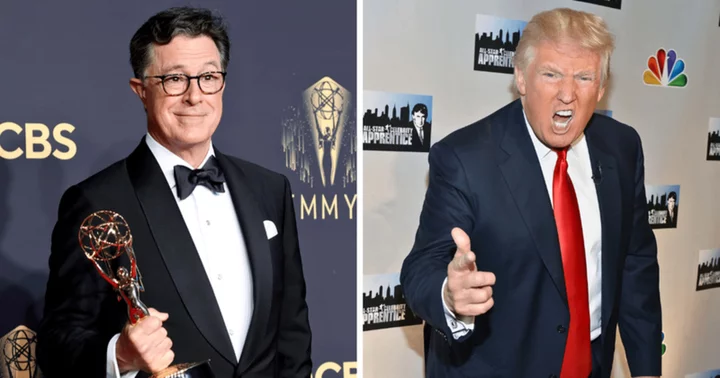 Stephen Colbert takes a massive dig at Trump over his post about 'creeps' of late-night shows