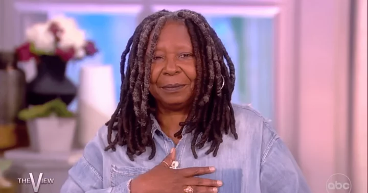 'The View' host Whoopi Goldberg saves the day after interrupted by audience member's phone alarm on live TV