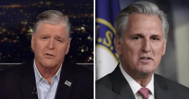 ‘Melt down mode’: Internet trolls Kevin McCarthy after Fox News anchor Sean Hannity reports on former Speaker bashing fellow Reps