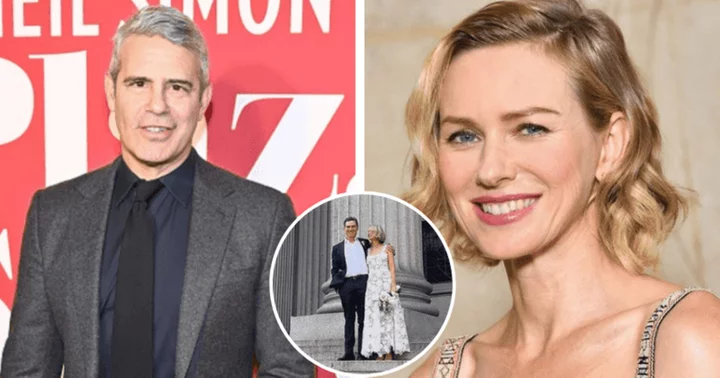 Naomi Watts candidly gives 'credit' to Andy Cohen after her surprise wedding to Billy Crudup