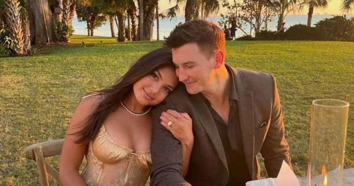'We are over the moon’: ‘Love Is Blind’ star Giannina Gibelli and ‘The Bachelorette’ alum Blake Horstmann expecting their first baby together