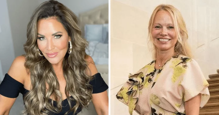 'RHOC' star Emily Simpson lashes out at fan who compared her no make-up look to Pamela Anderson's amid Ozempic rumors