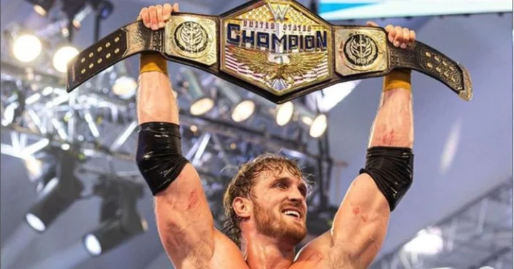 Logan Paul attempts to sell WWE US Championship belt after he tries to destroy solid gold bottle, Internet calls it 'cringe'