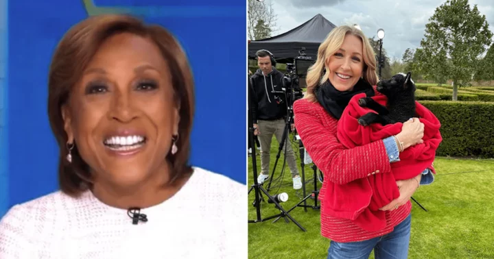 Friendship all the way! Robin Roberts misses out on 'GMA' to help co-star Lara Spencer with personal event